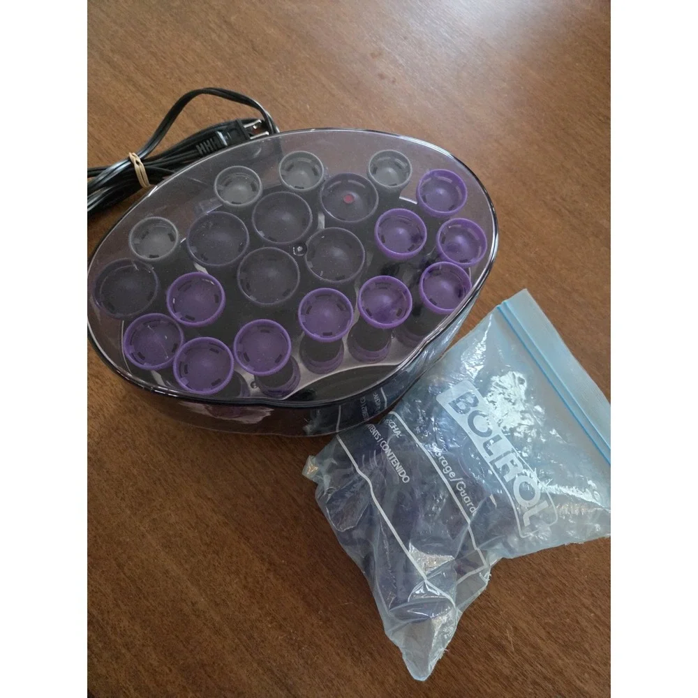 Remington Hot Rollers Set with clips curlers